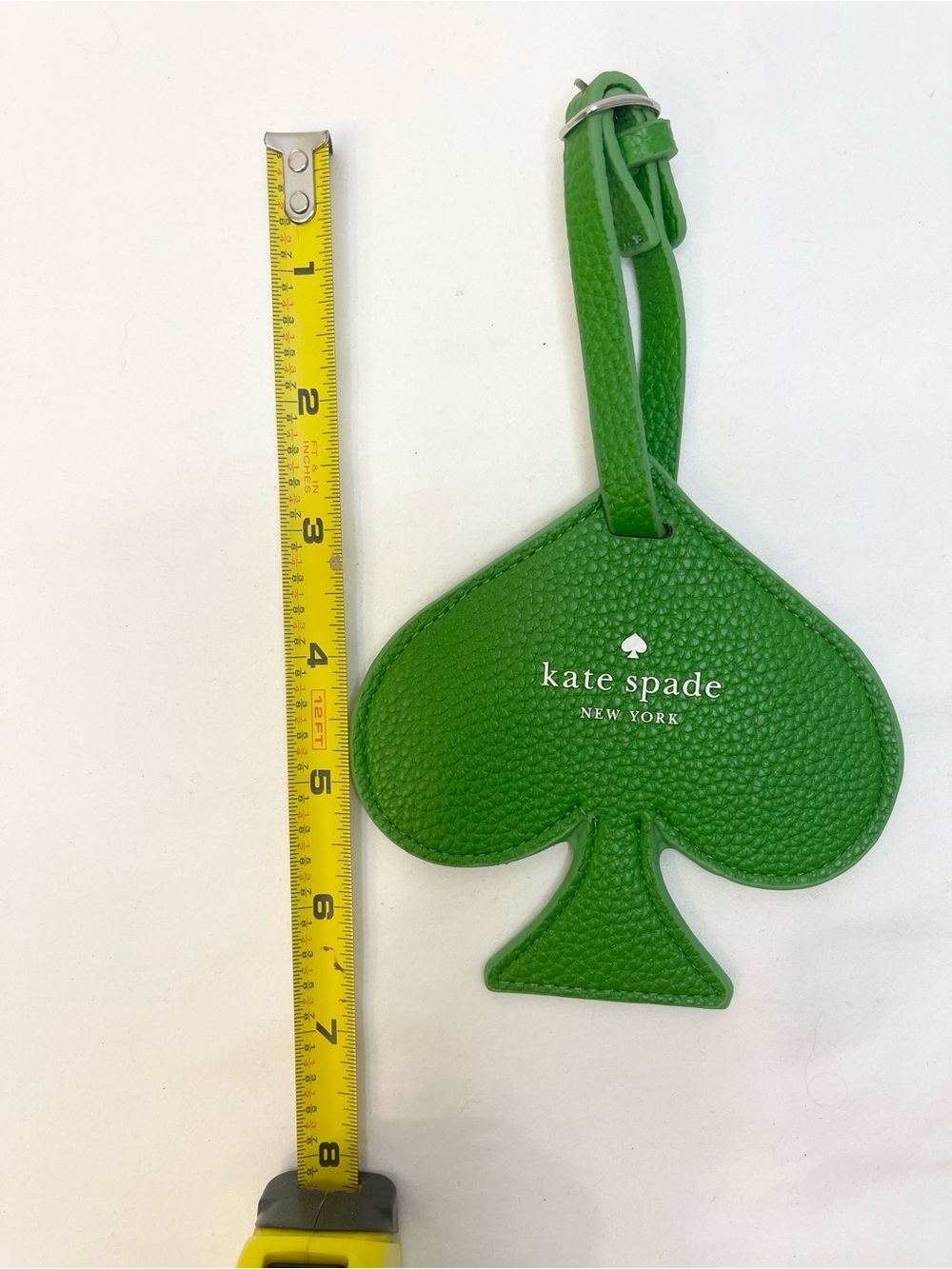 kate spade Pebbled Leather Luggage Tag - Picture 3 of 5